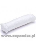 Twine for clothes, dryers  material: polypropylene  it does not absorb water  braided system (not twisted)